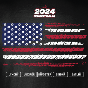BURNOUT MASTERS WORLD TOUR Official USAustralia T-shirt!
