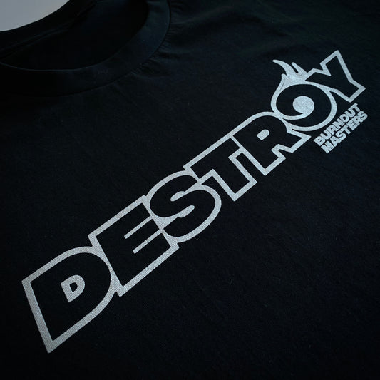 DESTROY Limited Edition Platinum Silver Metallic T-Shirt