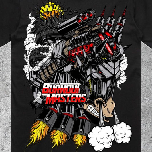 Burnout Masters OG Fat Punk Horsepower T-Shirt ADULTS!