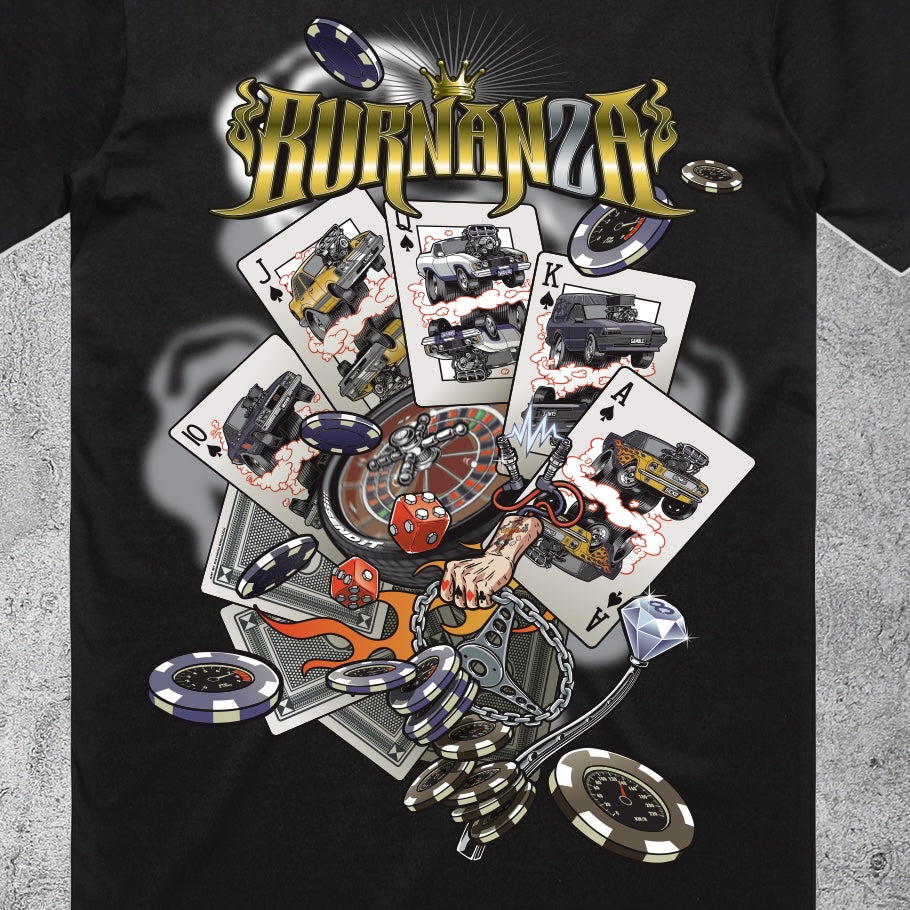 BURNANZA Royal Flush T-Shirt KIDS!