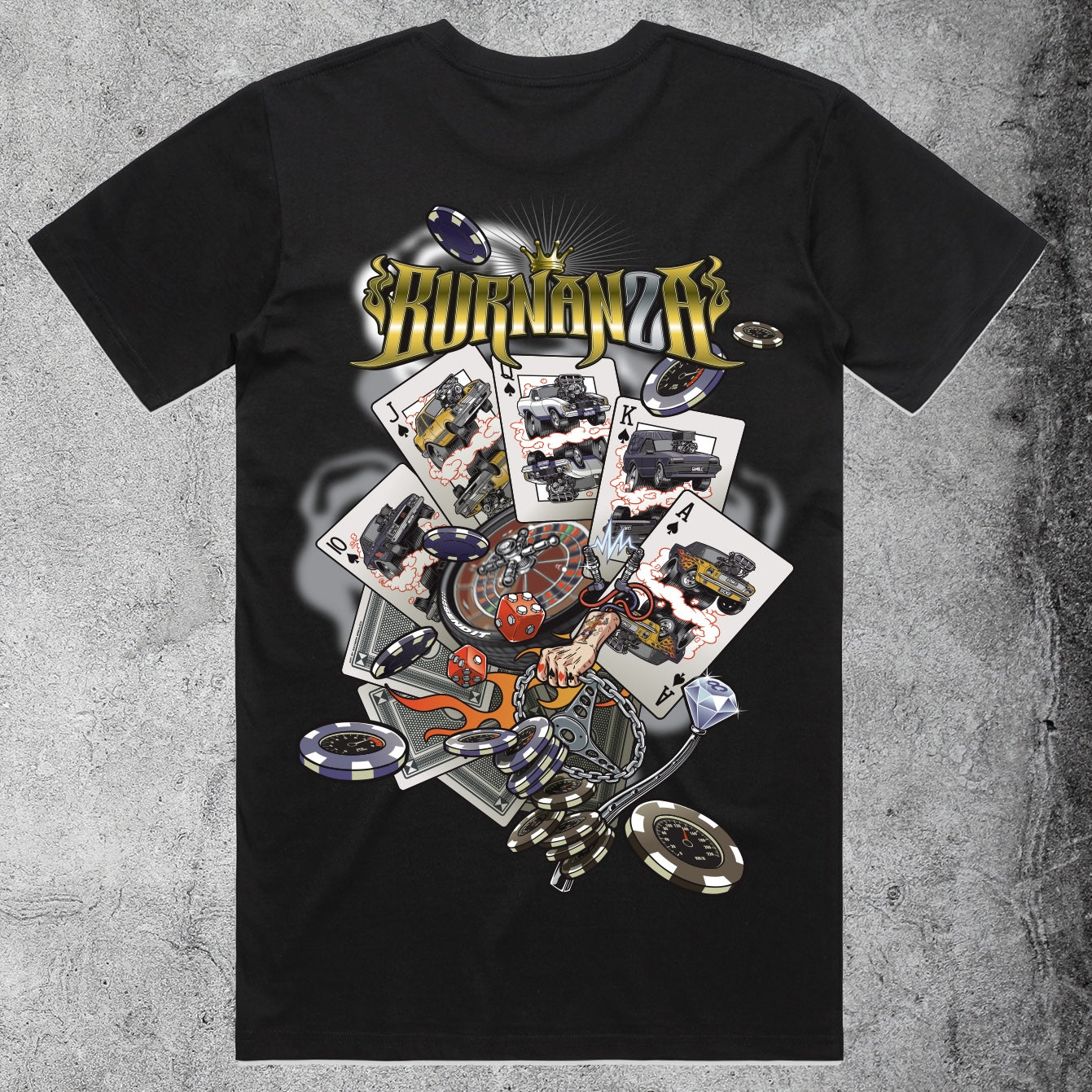 BURNANZA Royal Flush T-Shirt KIDS!