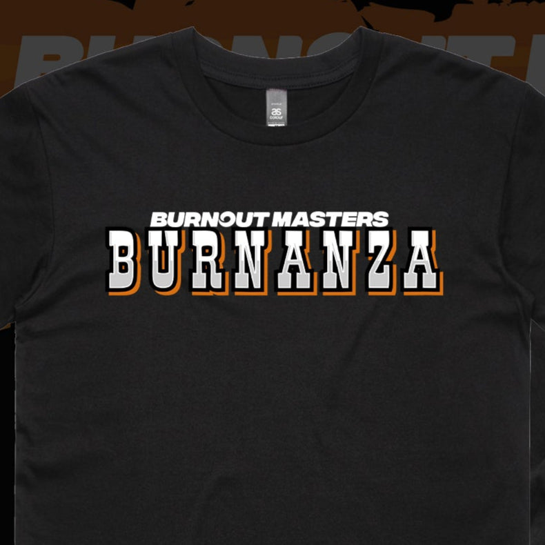Burnout Masters BURNANZA PLATES Official T-Shirt 2025 ADULTS!