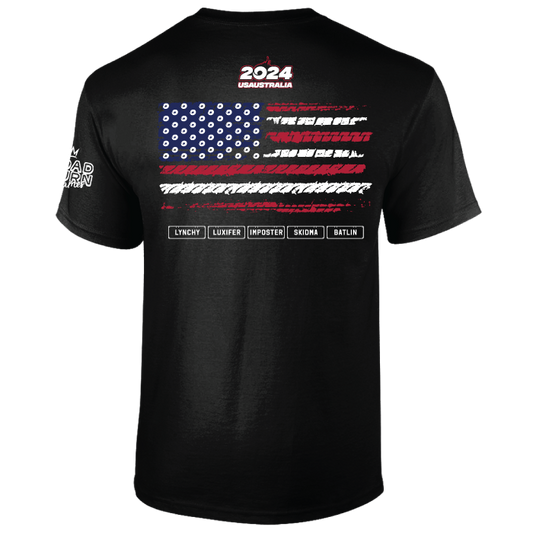 BURNOUT MASTERS WORLD TOUR Official USAustralia T-shirt!