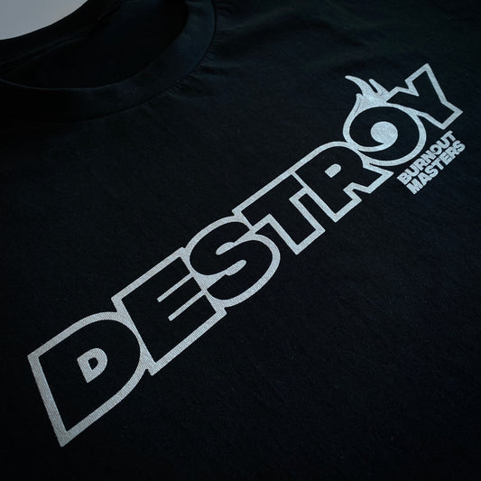 DESTROY Platinum Silver Metallic T-Shirt